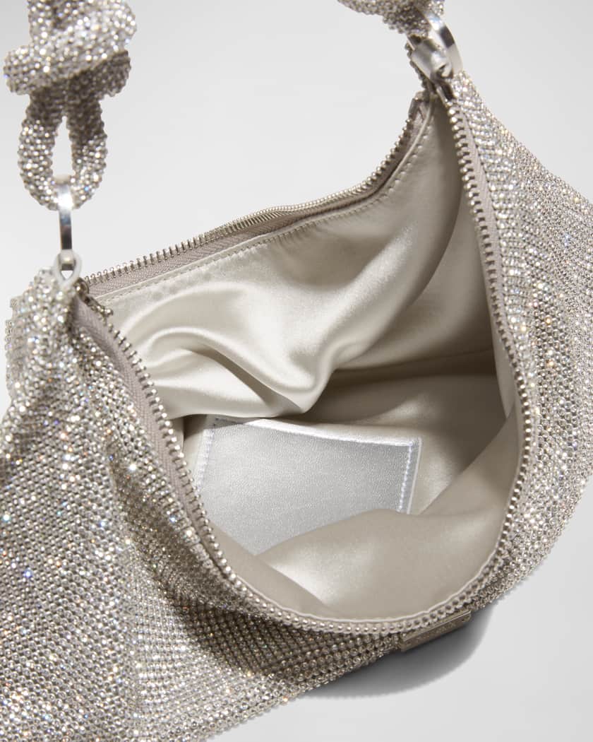 Hera Knotted Rhinestone Mini Shoulder Bag