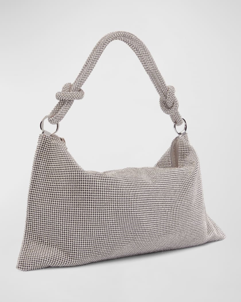 Hera Knotted Rhinestone Mini Shoulder Bag