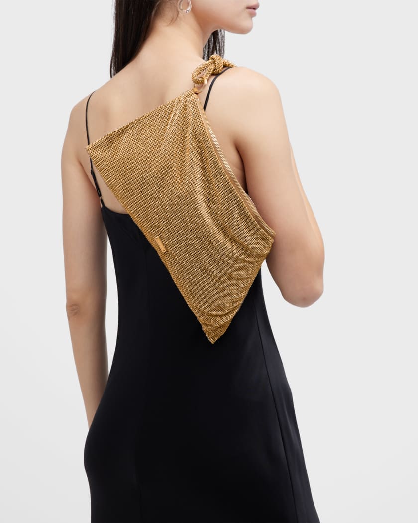 Cult Gaia Hera Nano Knot Embellished Shoulder Bag