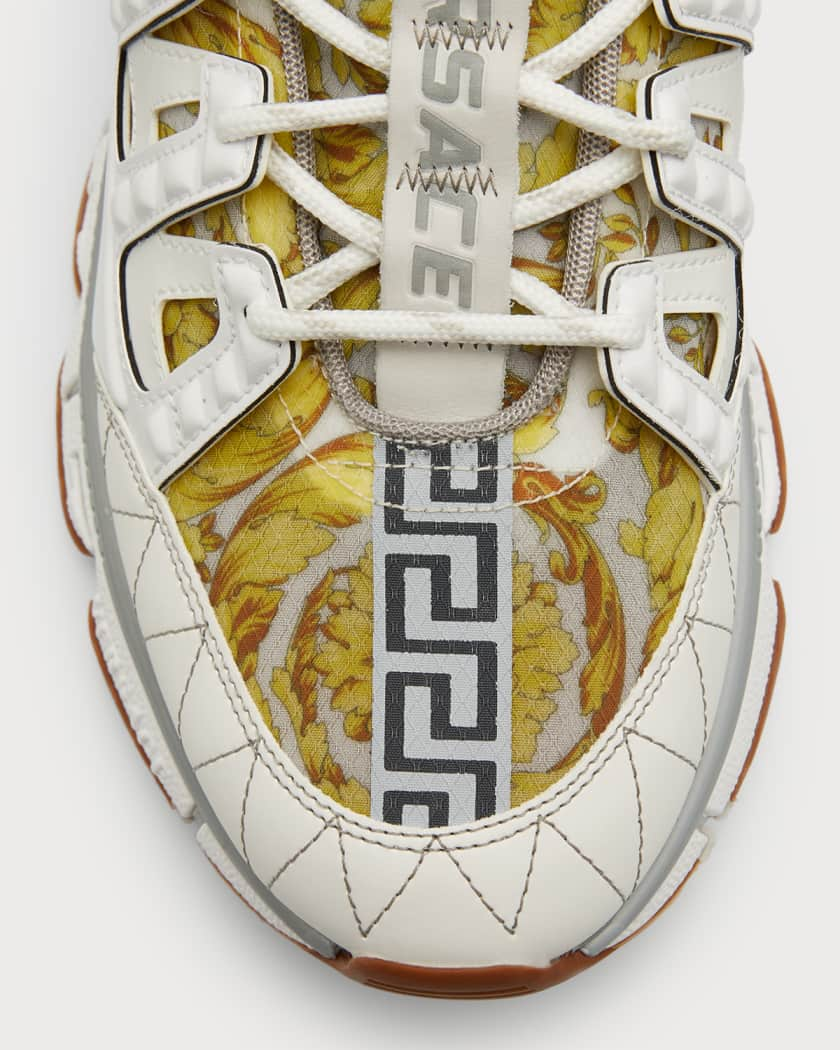 Versace Barocco Print Basketball, Football Black/Gold