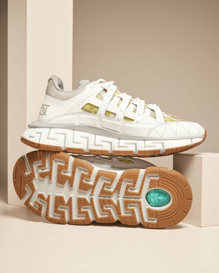 Versace Men's Trigreca Chunky Sneakers | Neiman