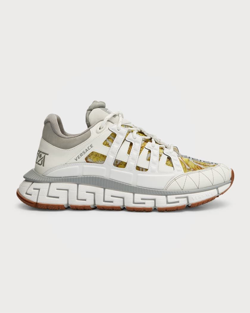 Versace Men's Trigreca Chunky Sneakers | Neiman Marcus