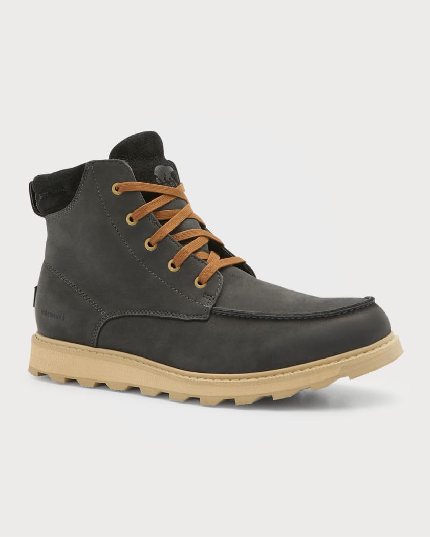 Sorel madson moc toe grill black shop