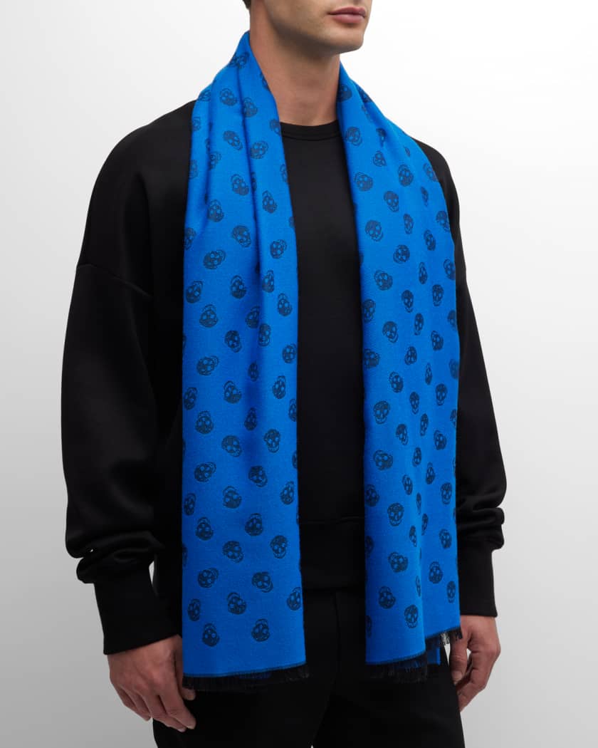 Alexander McQueen Skull Silk Scarf