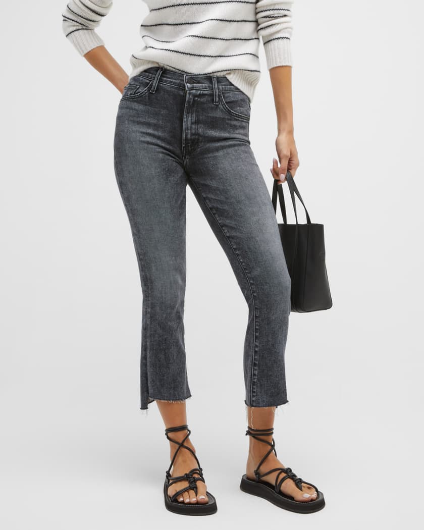 The Insider Crop Step Fray Jeans