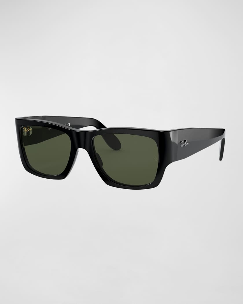 Ray-Ban Men's Thick Square Acetate Sunglasses | Neiman Marcus