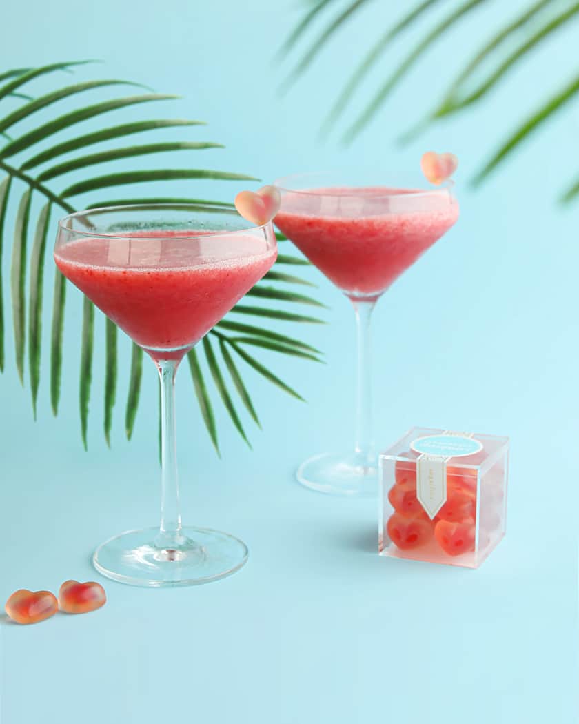 Sugarfina Strawberry Hearts – Small Cube 4pc Kit | Neiman Marcus