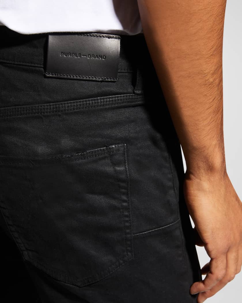 Black brand jeans top