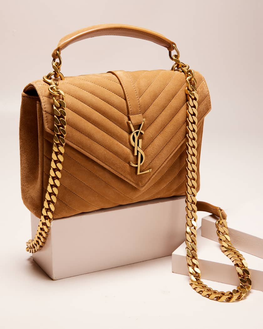 Saint laurent college deals bag gold hardware