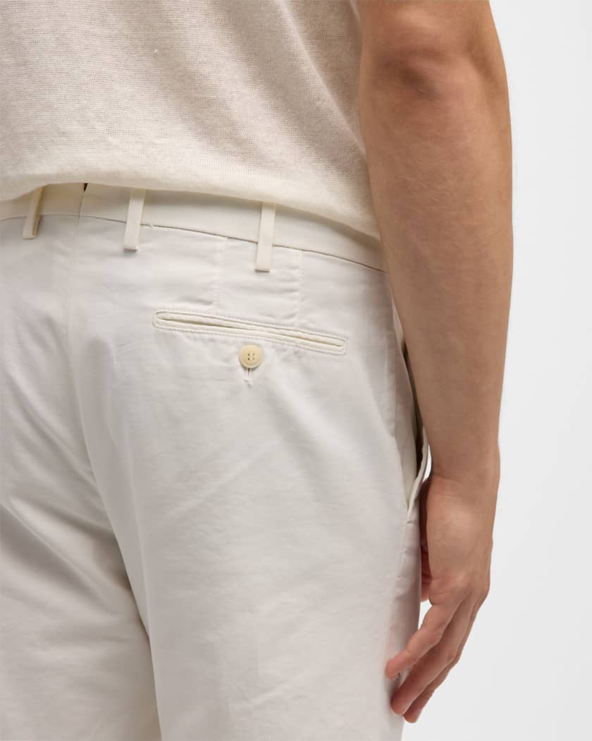 Loro Piana × Nordstrom 3タック スラックス USA製 Loro Piana Men's Slim Sport Cotton Dyed Trousers | Neiman Marcus