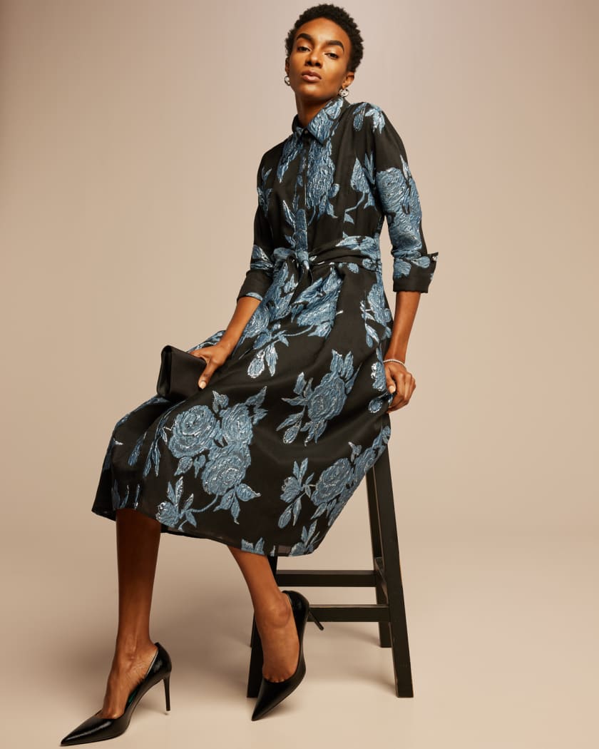 Teri jon shirt dress best sale gown