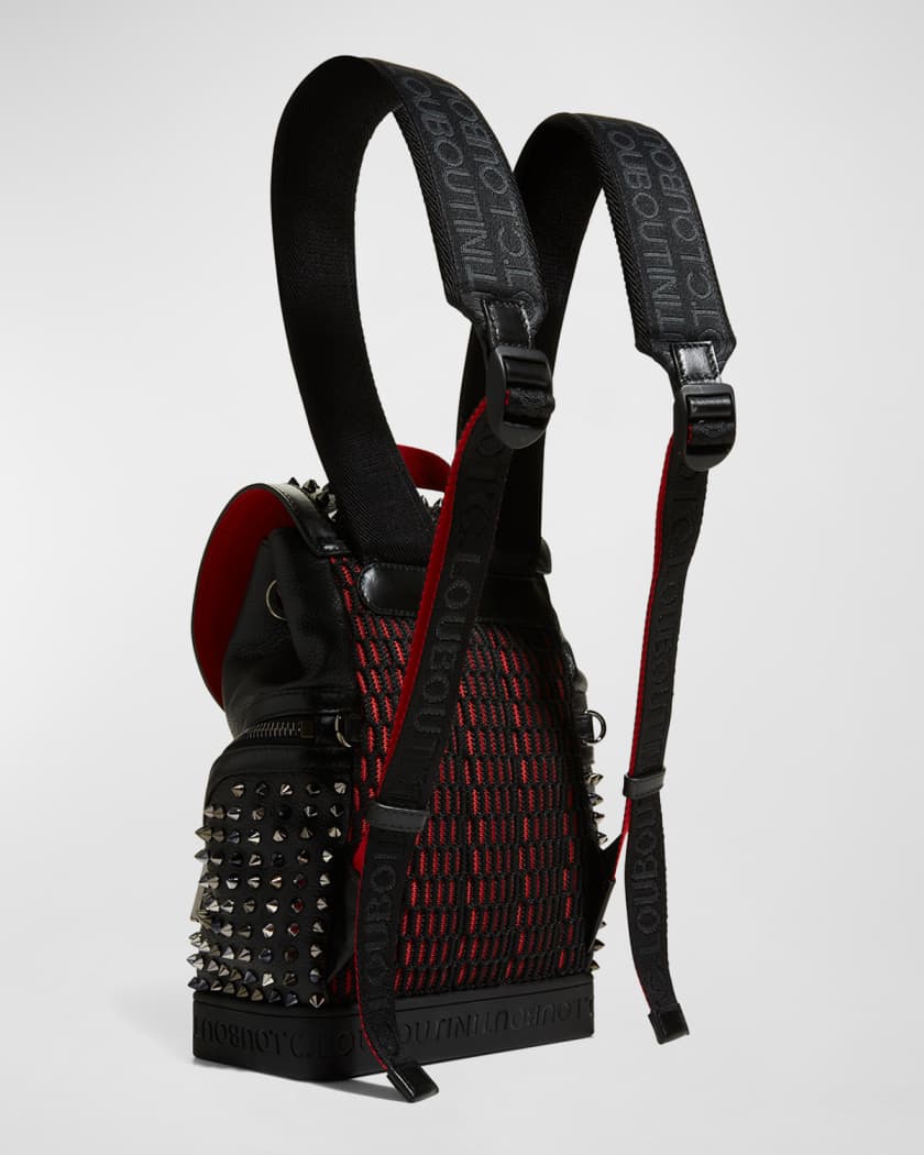 Christian Louboutin Black Small Explorafunk Backpack