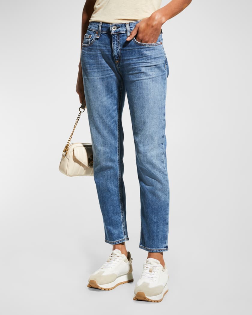 Rag & Bone Dre Low-Rise Slim Boyfriend Ankle Jeans