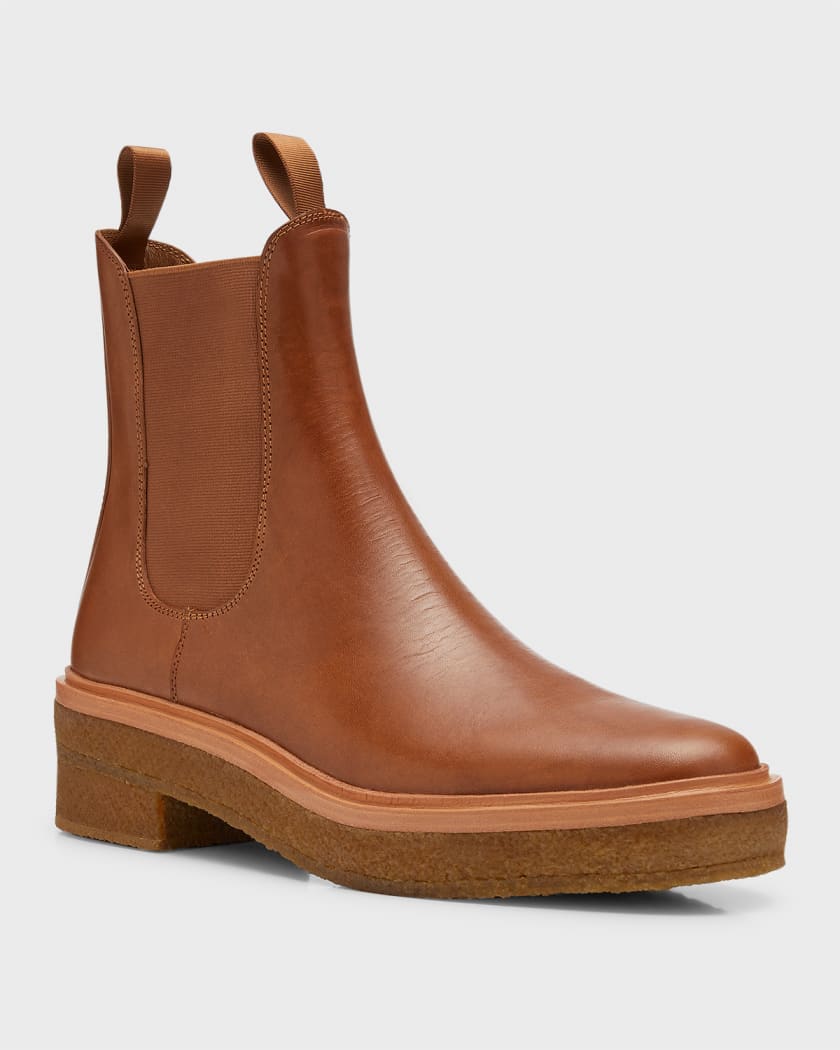 Loeffler Randall Raquel Leather Chelsea Ankle Booties Neiman Marcus