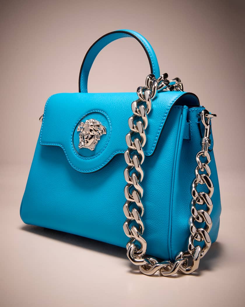 Versace La Medusa Top-Handle Bag | Neiman Marcus