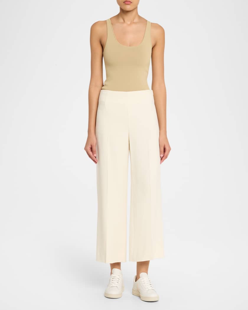 V12 Mixed Leather Court Sneakers