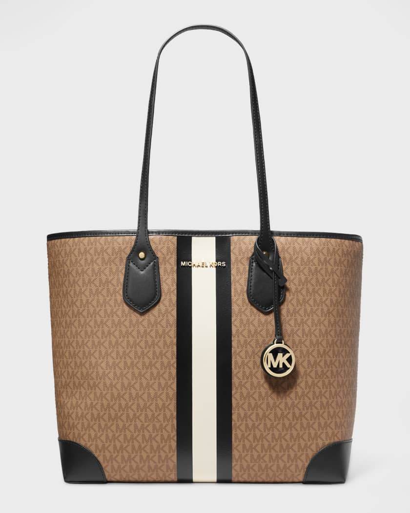 MICHAEL Michael Kors Eva Large Monogram Shopper Tote Bag | Neiman Marcus