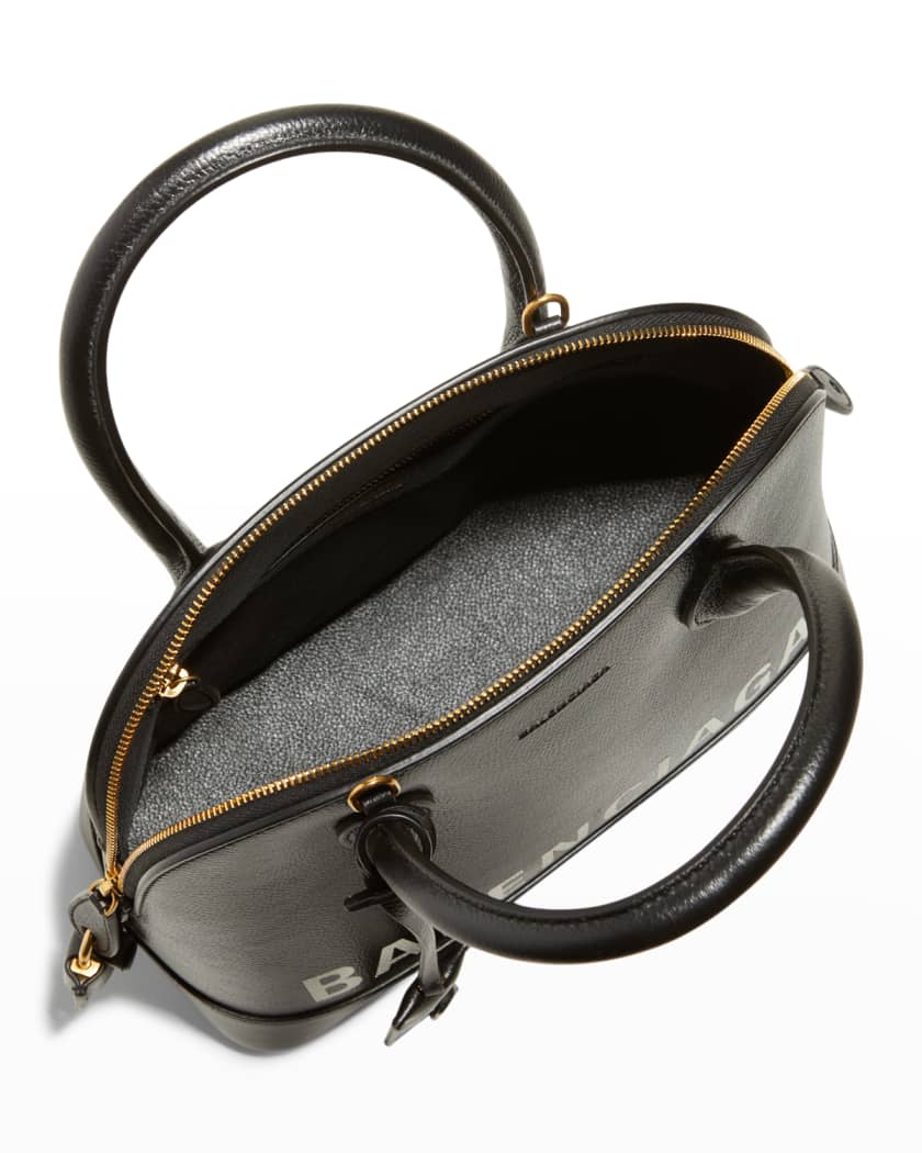 Balenciaga Small Ville Beige￼￼ Leather Top Handle Bag
