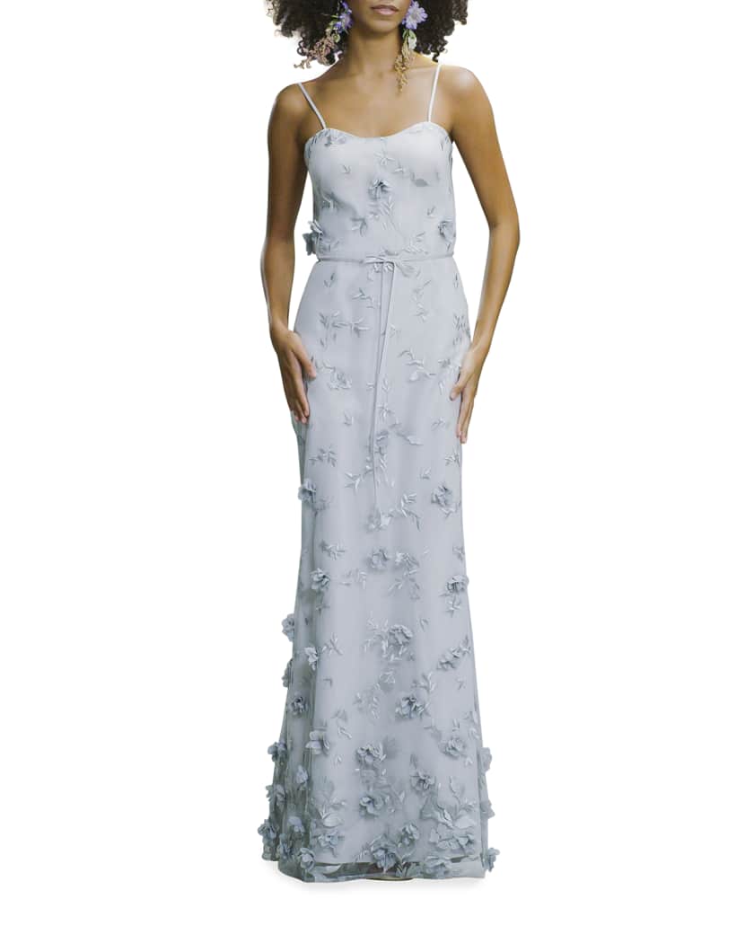 marchesa embroidered gown