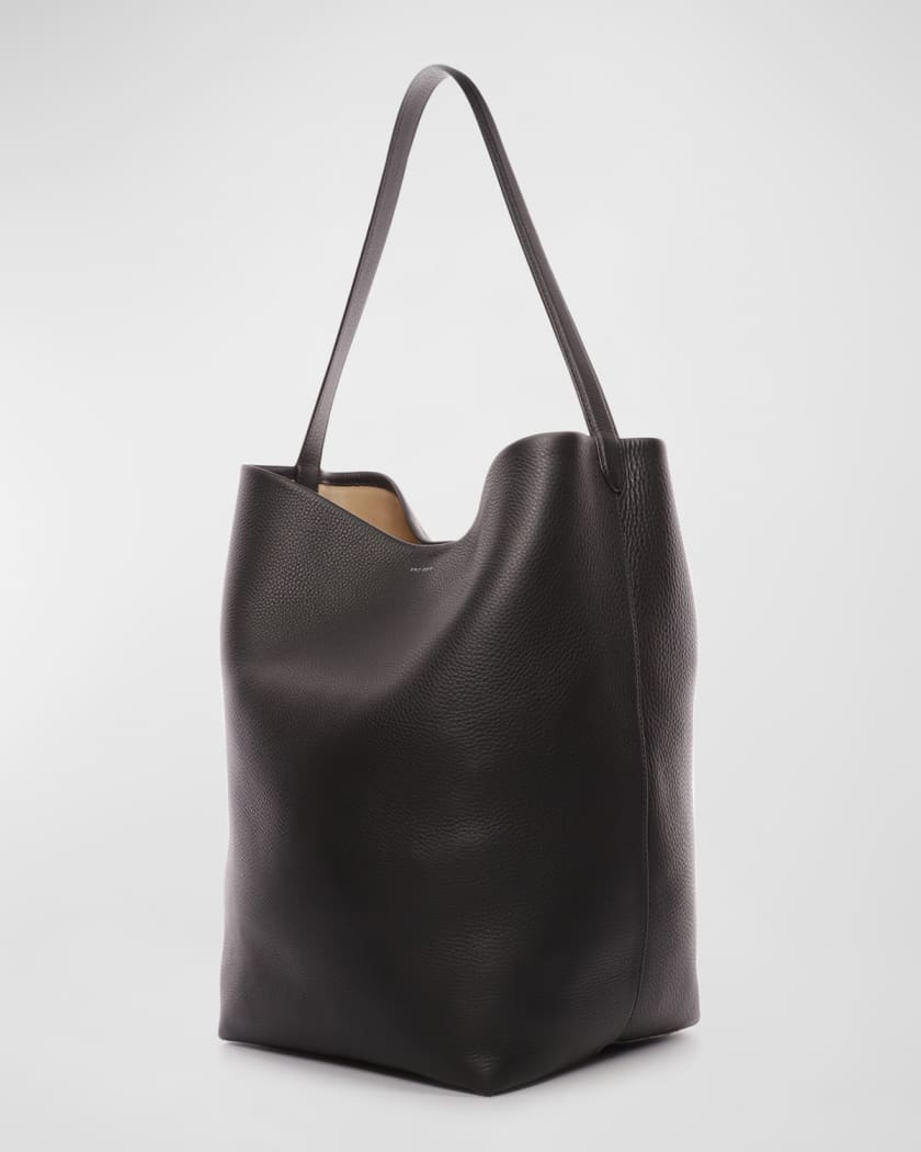 The Row Park North-South Tote Bag in Leather