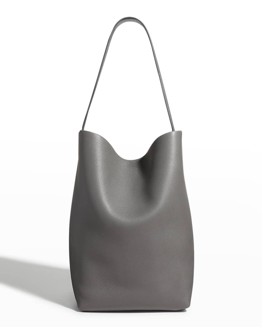 The Row, Small N/S park elephant leather tote bag