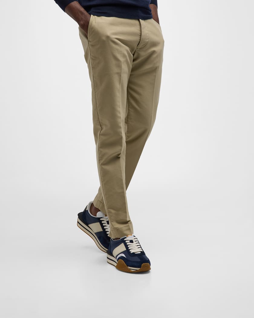 Men's James Colorblock Platform Low-Top Sneakers