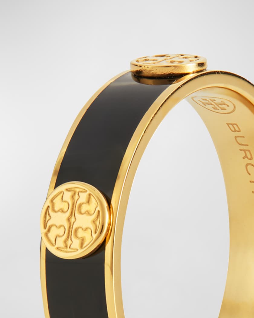 Tory Burch Miller Double-T Logo Ring