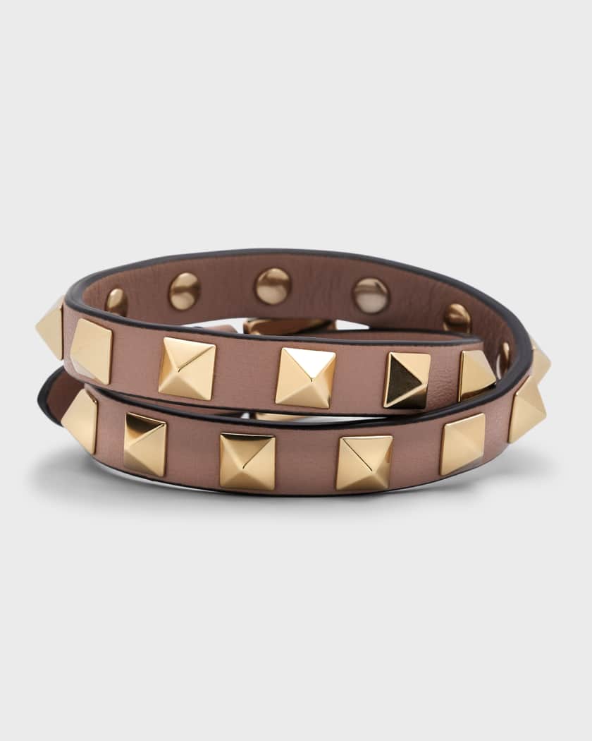 Valentino rockstud double shop wrap bracelet