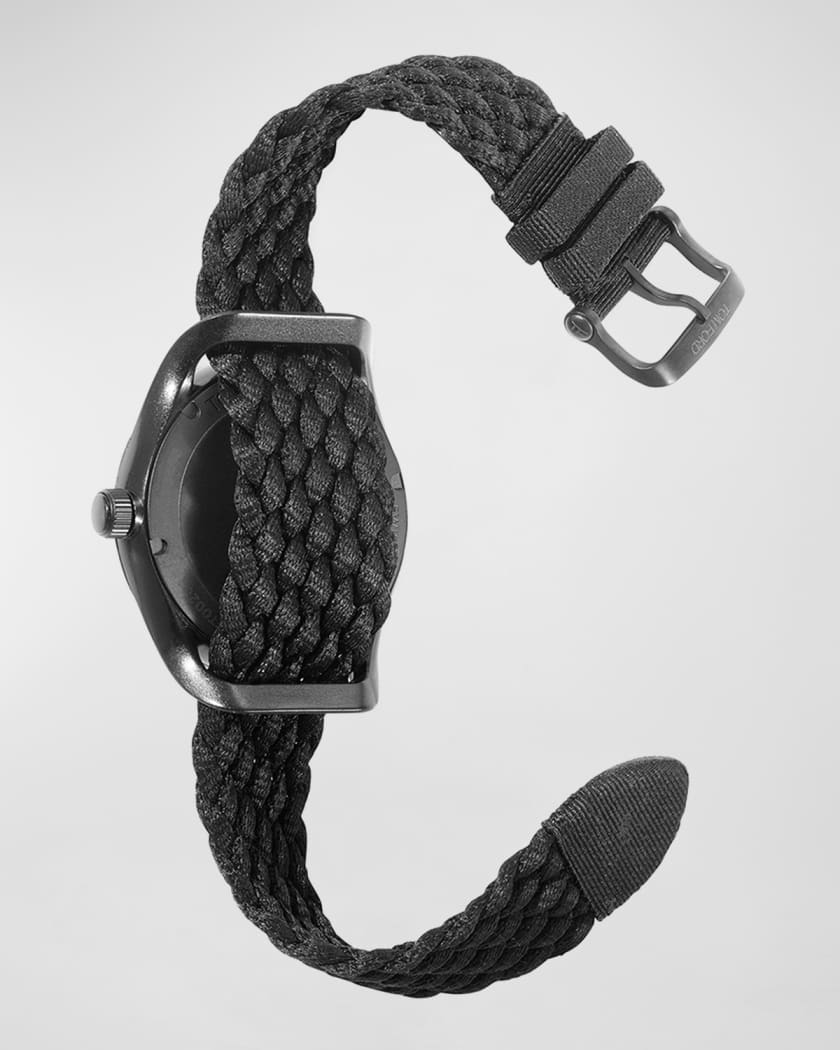 Men's TOM FORD N.002 Watch, Ocean Plastic with Ocean Plastic Braid Strap