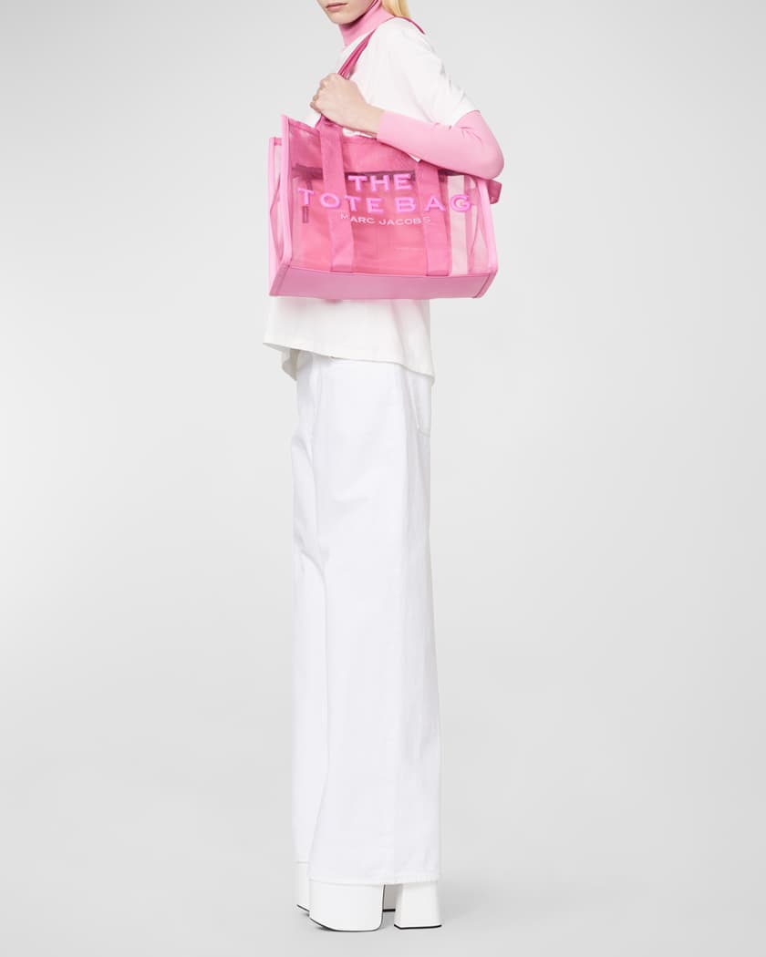Pink large tote bag 2025