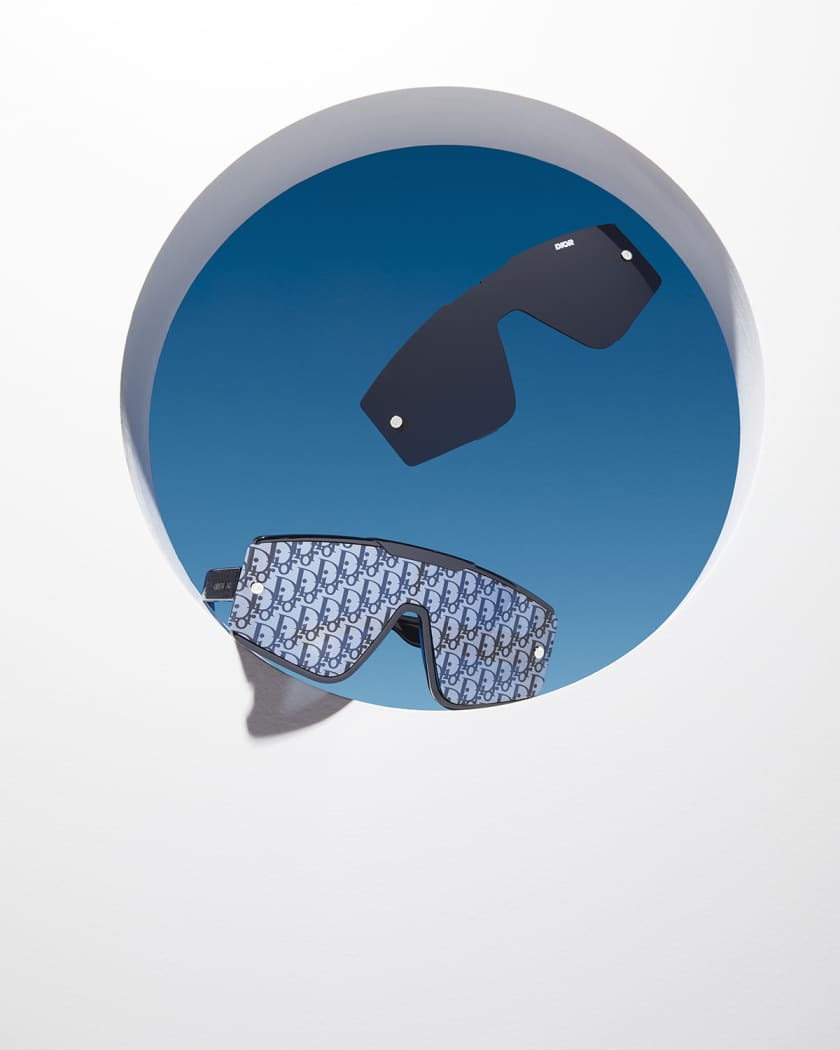 Dior Men S Diorxtrem Mask Sunglasses With Interchangeable Lenses Neiman Marcus