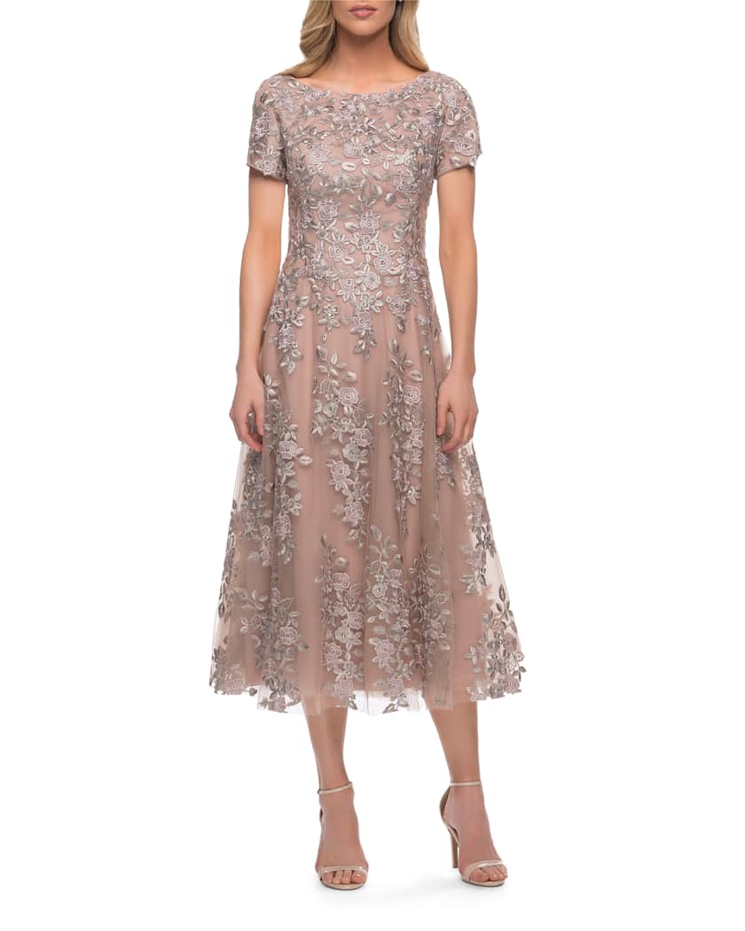 boat neck formal dresses - Main Image