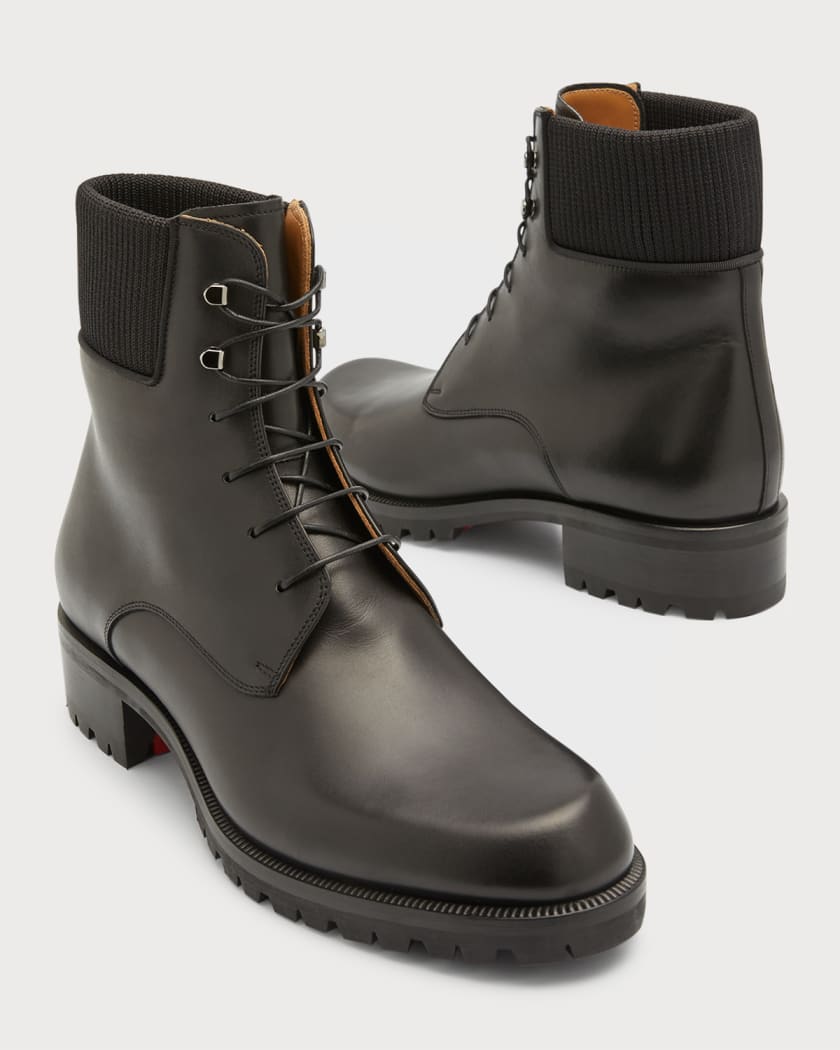 Christian Louboutin Men's Trapman Leather Boots