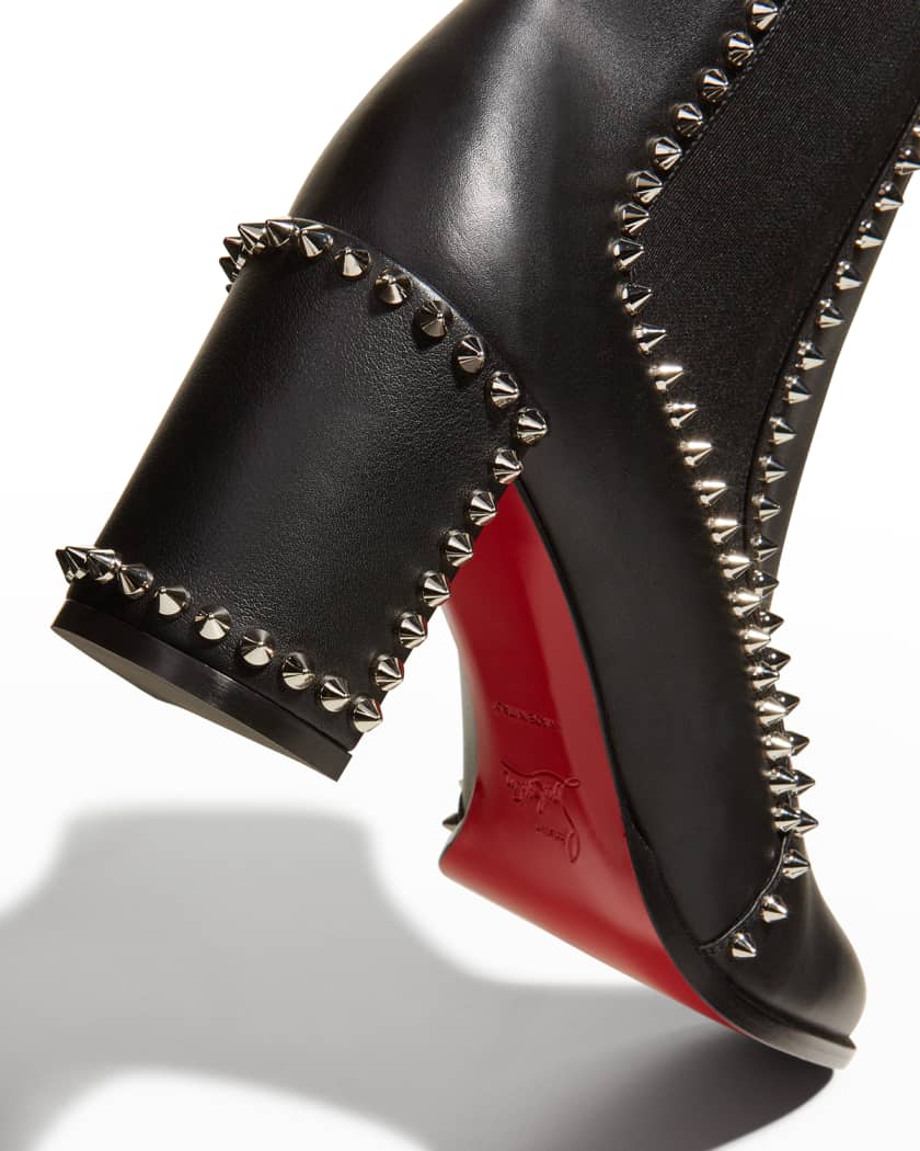 red bottoms with spikes