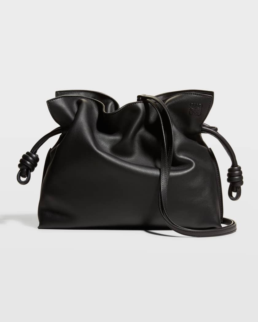 Flamenco Drawstring Knot Clutch Bag