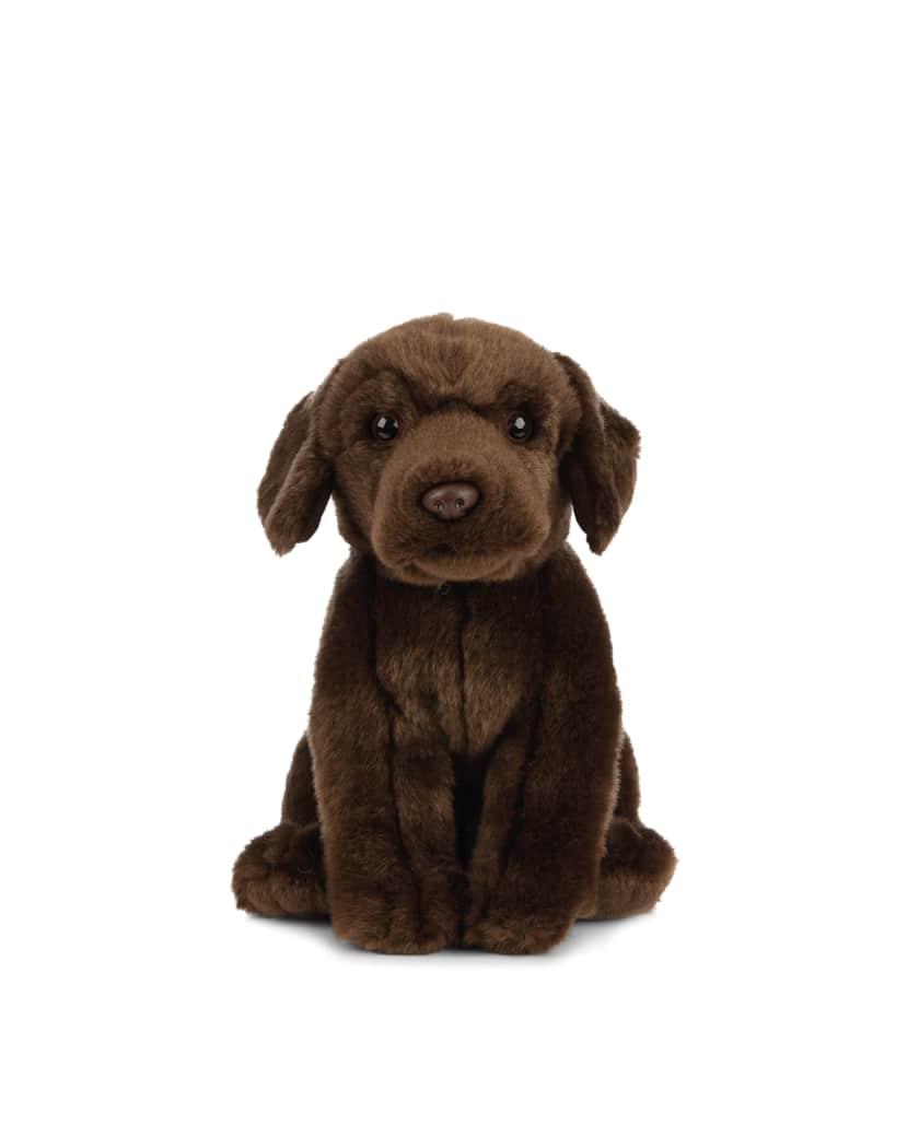 Living Nature Chocolate Labrador Plush