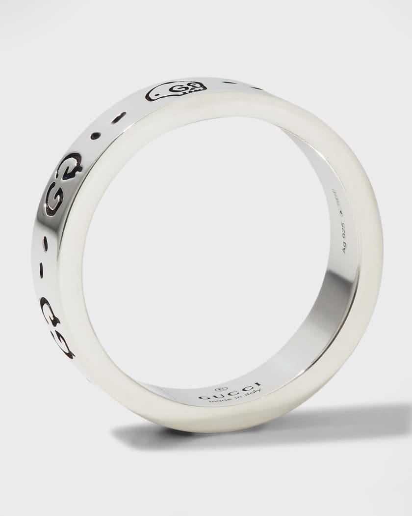Ghost 6mm Sterling Silver Ring