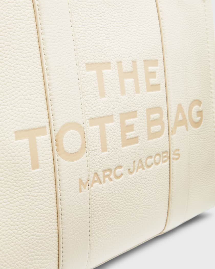 MARC JACOBS: The Tote Bag in leather - Beige  Marc Jacobs tote bags  H004L01PF21 online at