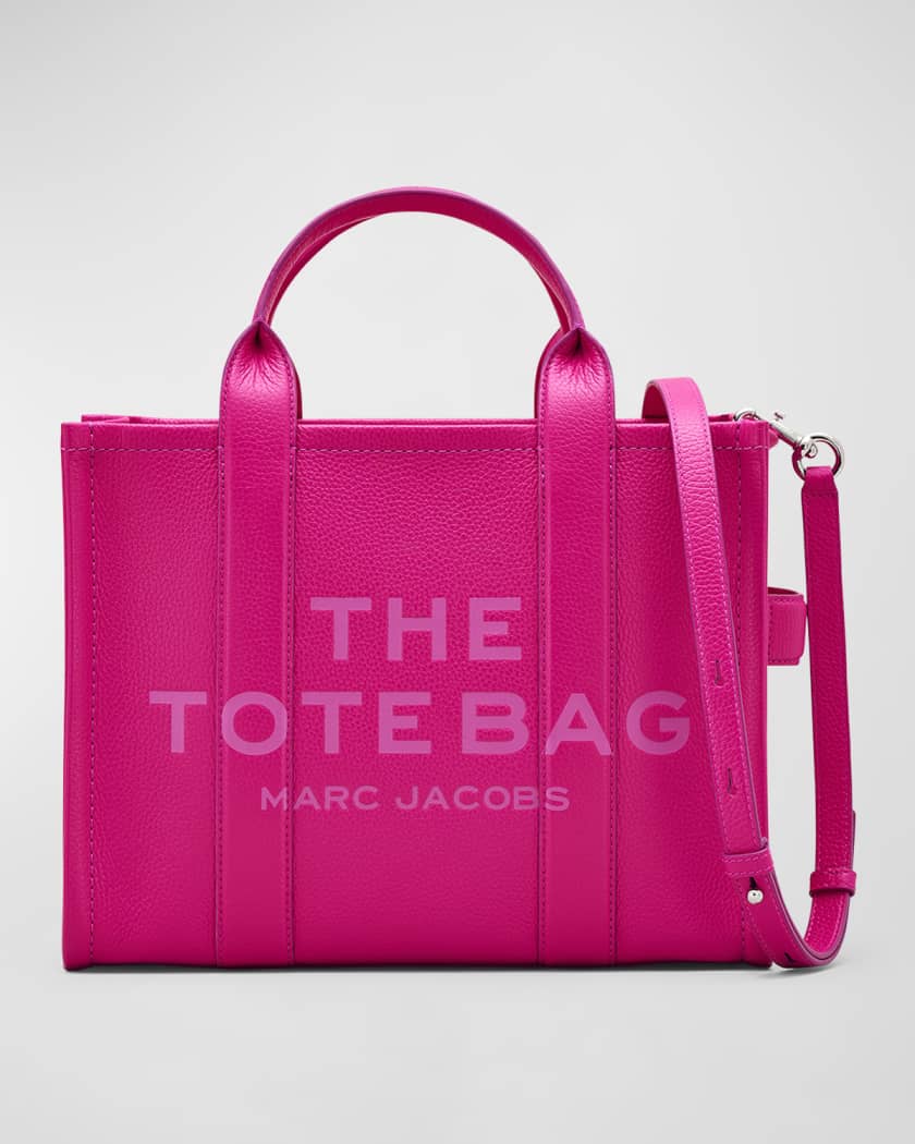 Marc Jacobs The Leather Medium Tote Bag | Neiman Marcus