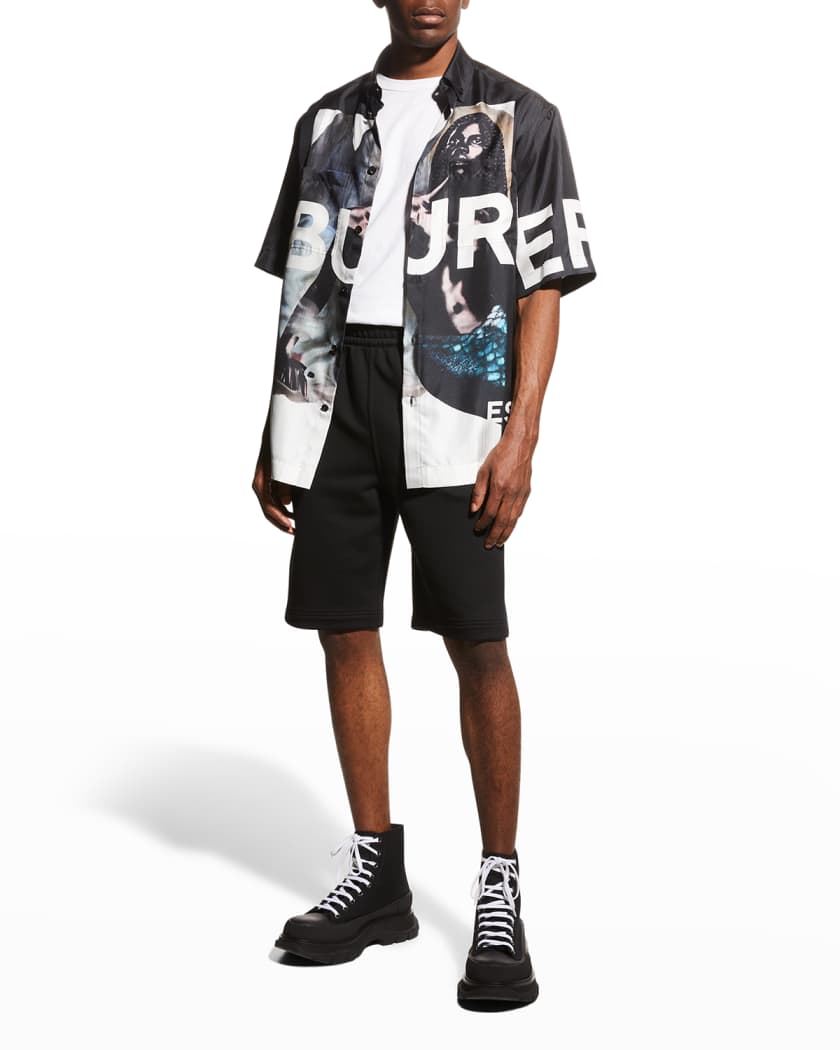 burberry mens shorts