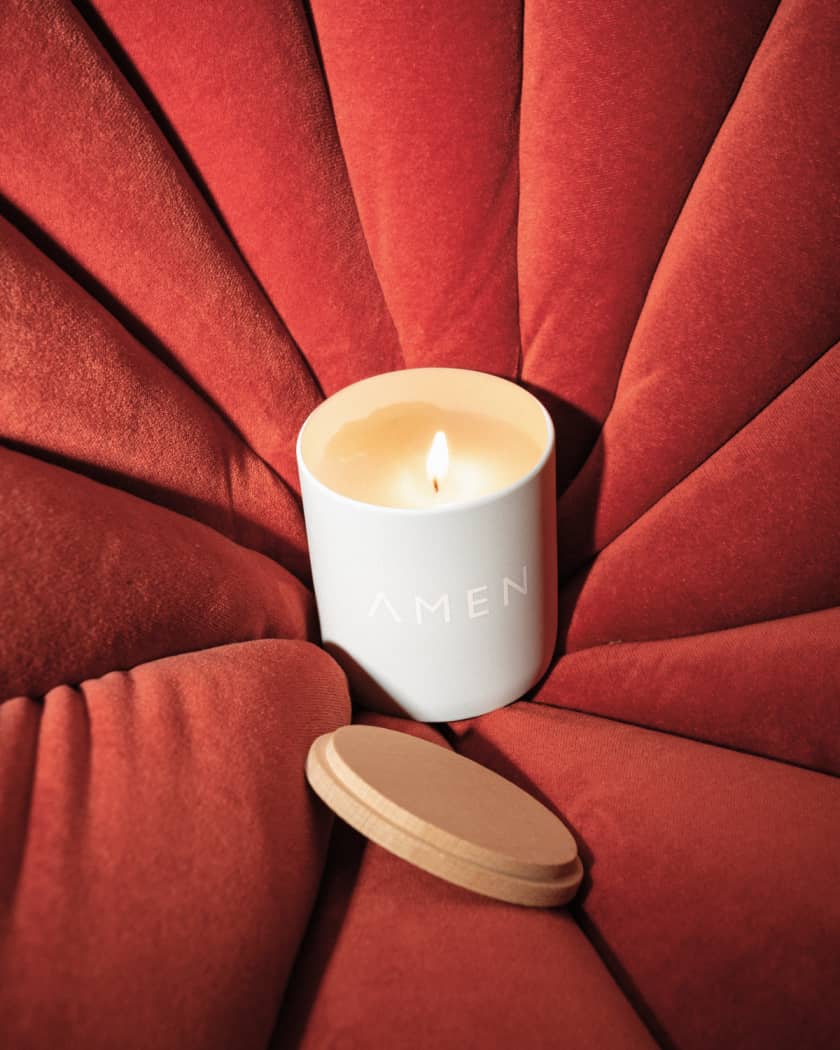 Chakra 04 Roses Scented Candle