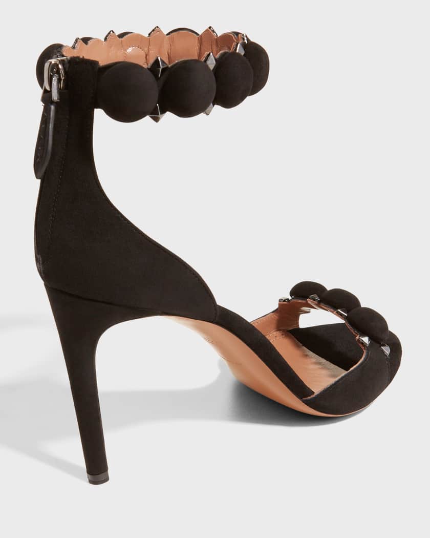 Alaia bombe studded sandals hotsell