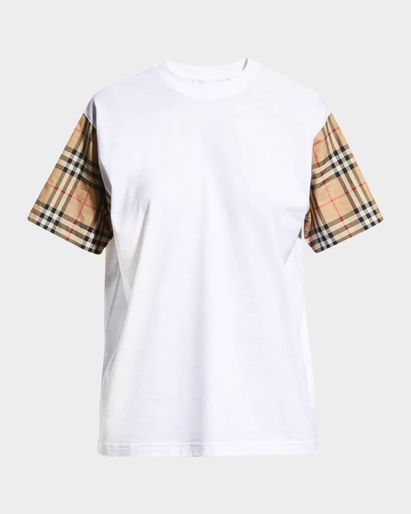 Burberry Oversized Vintage Check T-Shirt | Neiman Marcus