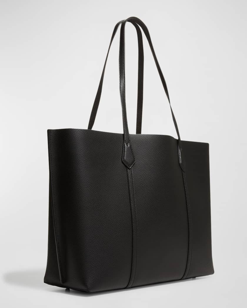Perry Leather Shopper Tote Bag