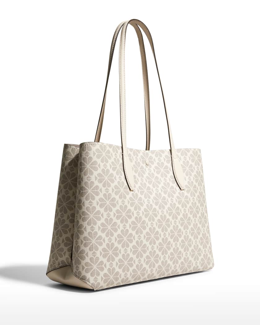 kate spade new york spade flower coated canvas large tote bag