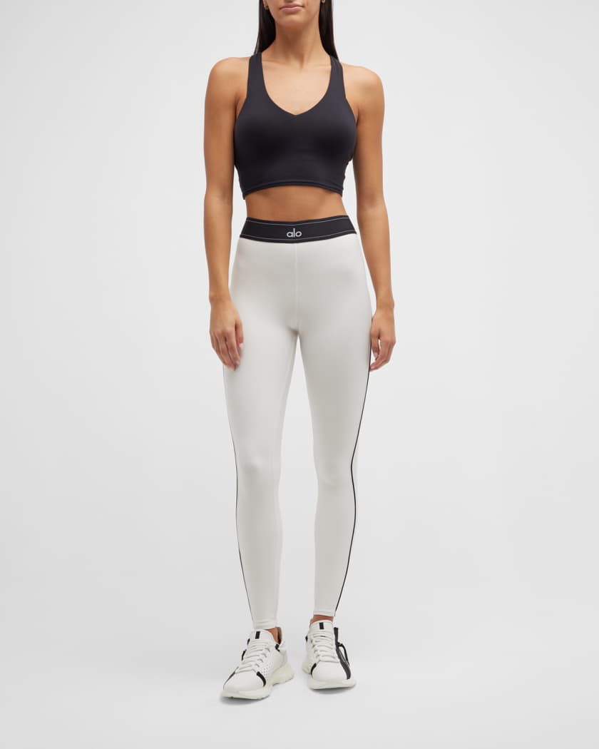 White Alo Yoga Leggings