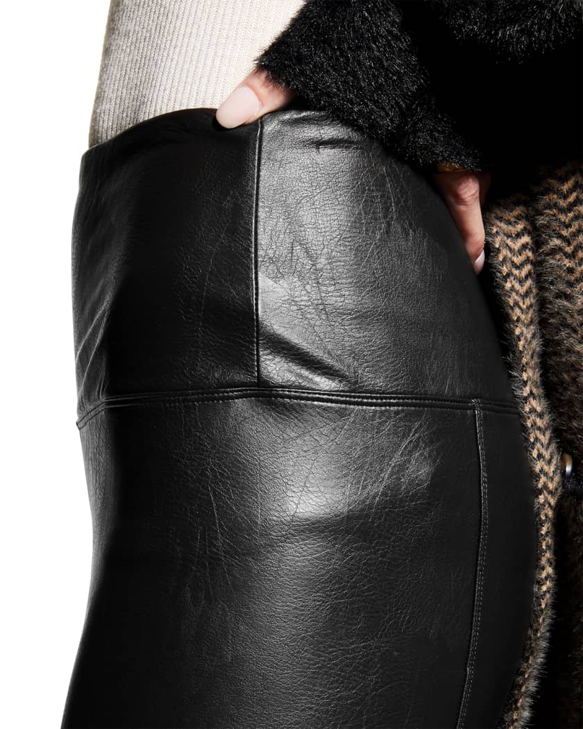 Lysse Textured Vegan Leather Leggings
