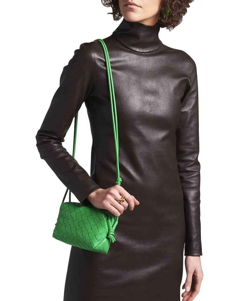 バッグ・カバンその他 BOTTEGA VENETA  Mini Loop Bag in Woven Leather Bottega Veneta Mini Loop Leather Crossbody Bag | Saks Fifth