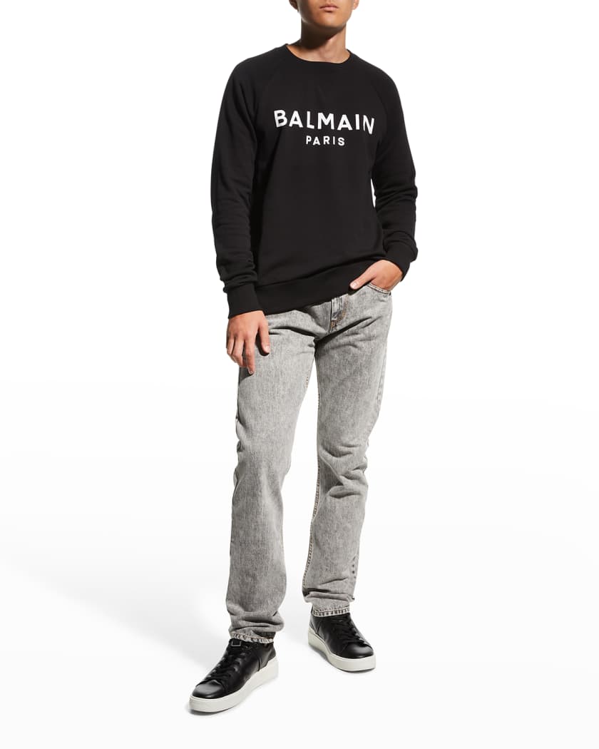 Balmain Men's Logo-Print Sweatshirt