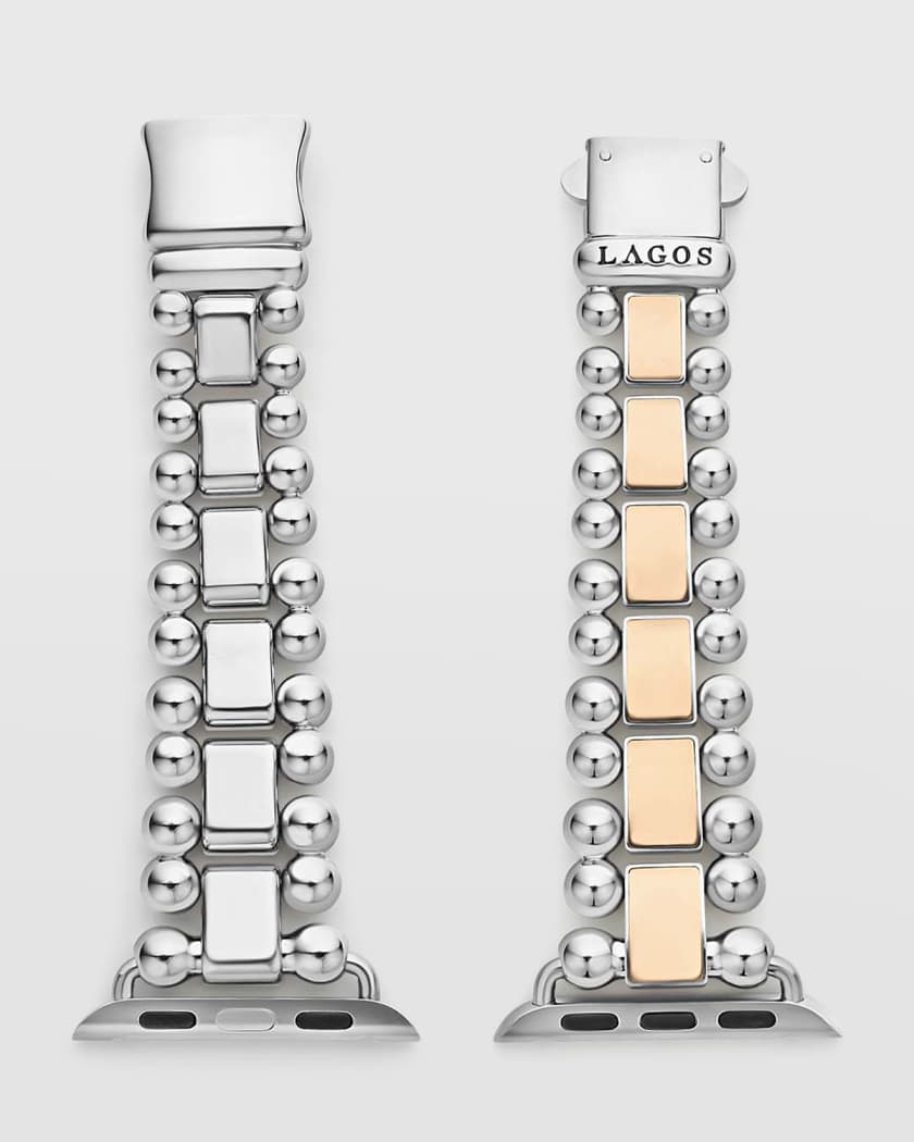 Lagos rose gold apple watch band best sale